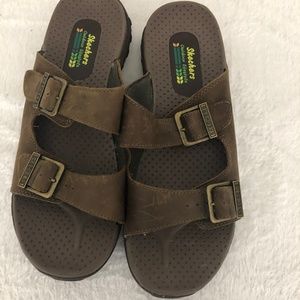 Skechers Sandal Women Leather Size 10